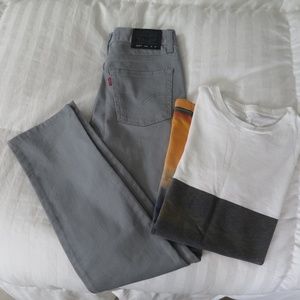 Bundle: Levi’s Jeans 505’s 29/29 (NEW) PLUS American Eagle SS Tee